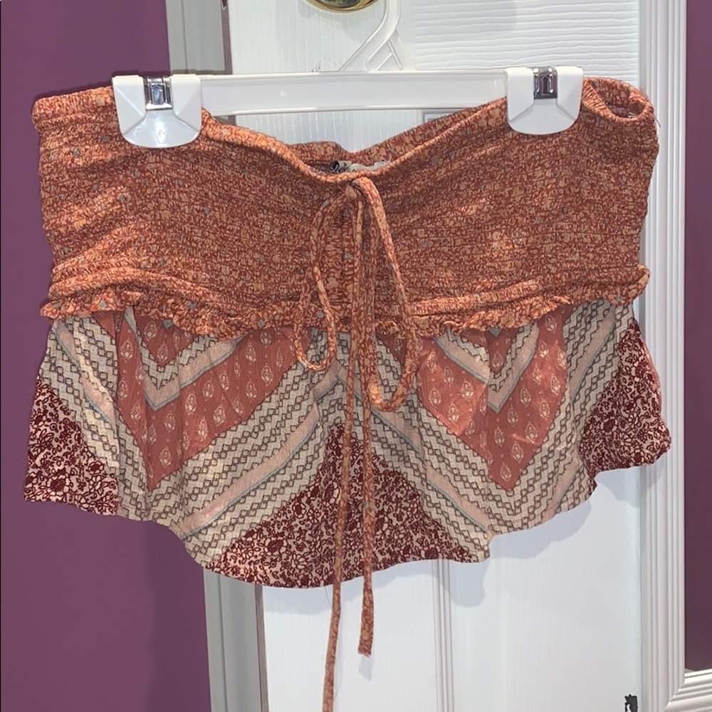 American Eagle Flowy Tube Top